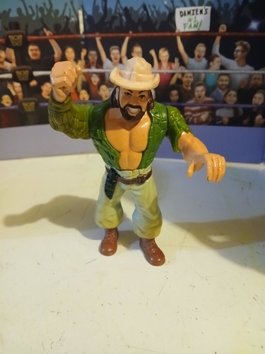 WWF Hasbro Series 5 Skinner Wrestling Figure -VERY...