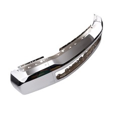 Chrome Front Bumper Bar For Ford F-250 F-350 F250 F350 Super Duty 2017-19 Steel Chrome Front Bumper Bar For Ford F-250 F-350 F250 F350 Super Duty 2017-19 Steel