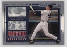2004 Upper Deck Matsui 2003 Rookie Chronicles Hideki Matsui #HM48 0v3m