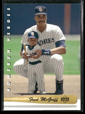 1993 Upper Deck #HR4 Fred McGriff Home Run Heroes