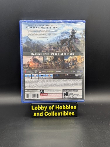 Witcher 3: Wild Hunt ( PlayStation 4 ) NEW - Sealed - Picture 2 of 5