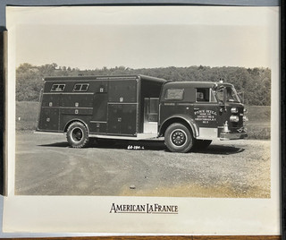 Pine Hill HC Cheektowaga NY 1960 American La France Fire Apparatus Photo A64