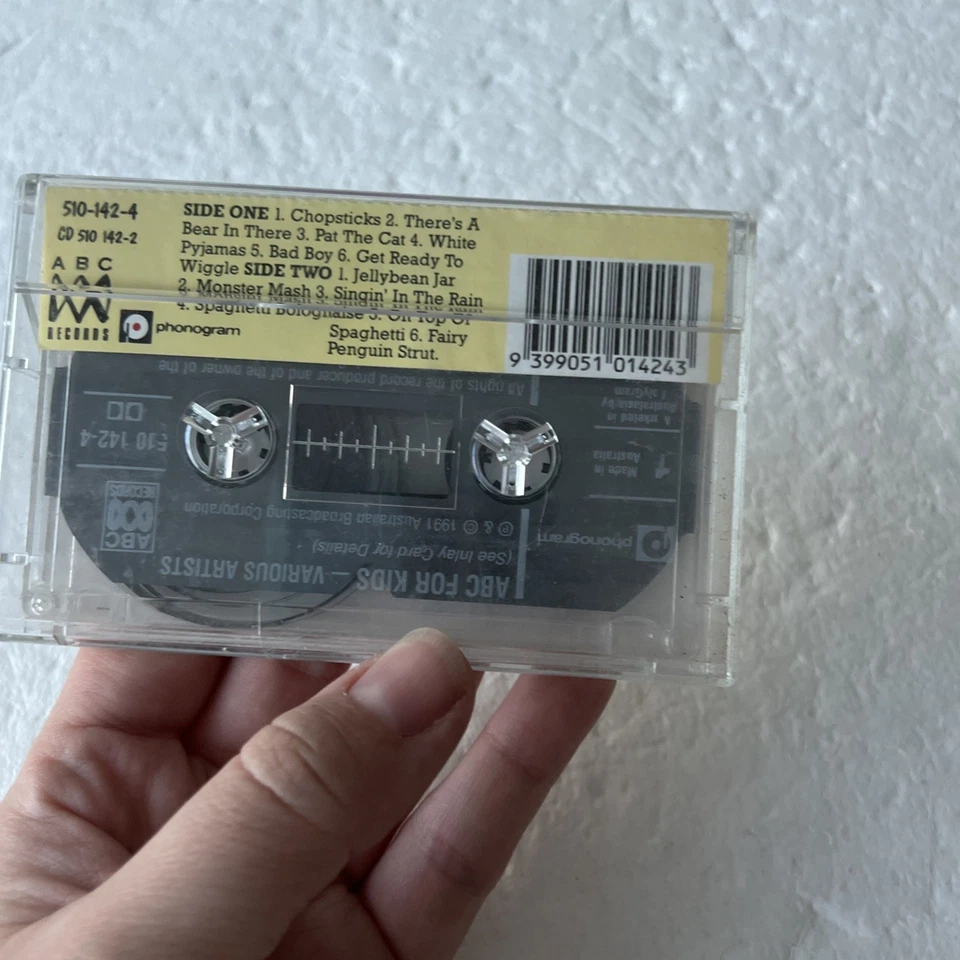 ABC For Kids Cassette Rare Greatest Hits 90s Music Wiggles Australian Edition - Image 2 of 4