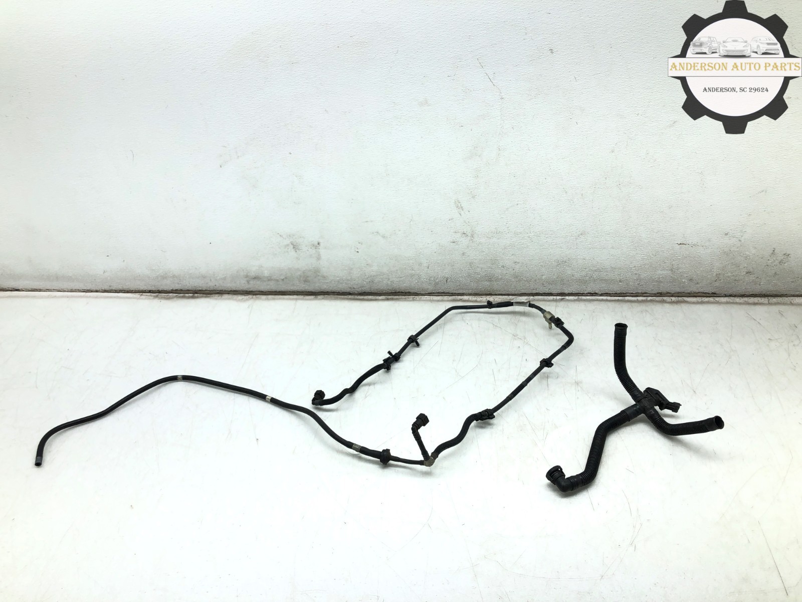 2014-2019 MASERATI QUATTROPORTE 3.8L SECONDARY AIR PUMP HOSE LINE PIPE SET OEM