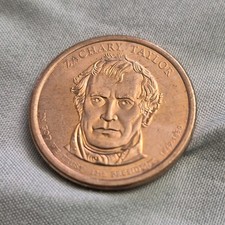 Zachary Taylor Presidential Dollar $1 Coin Uncertified Collectible US Currency