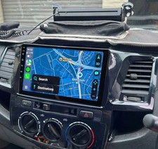 For Toyota Hilux N70 Android 15 CarPlay 4+64GB Car Radio GPS Head Unit + Camera