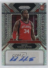 2023-24 Panini Prizm Sensational Signatures Mojo 19/25 David Singleton Auto f9s