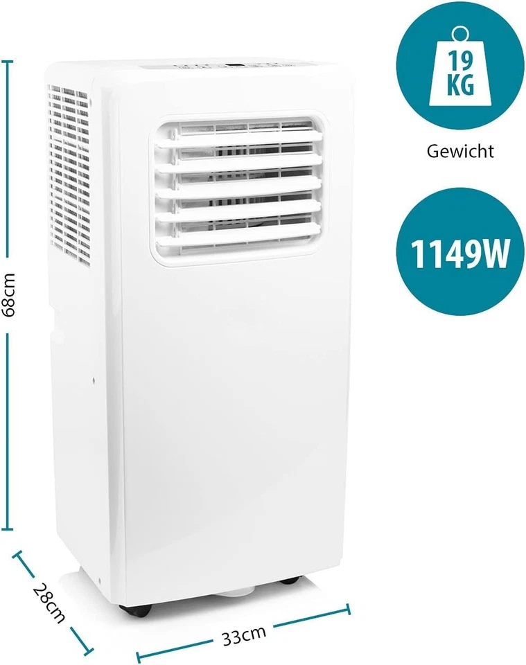 NEU TRISTAR AC-5531 mobile Klimaanlage 1110W Weiß Klimagerät Energieklasse A++++ - Bild 2 von 4
