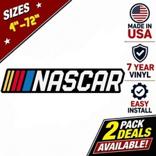 Nascar Racing Car Vinyl Window Decal Laptop Weatherproof Bumper Sticker 4-72 Nascar Racing Car Vinyl Window Decal Laptop Weatherproof Bumper Sticker 4-72