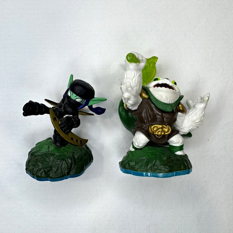 Skylanders Swap Force Stealth Elf + Zoo Lou Character Figures LOT