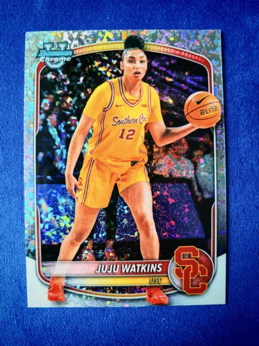 2026 Topps Bowman Chrome 1st JUJU WATKINS Speckle Refractor FX31