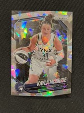 KAYLA McBRIDE 2025 Panini Prizm WNBA SILVER CRACKED ICE HOLO Minnesota Lynx #45