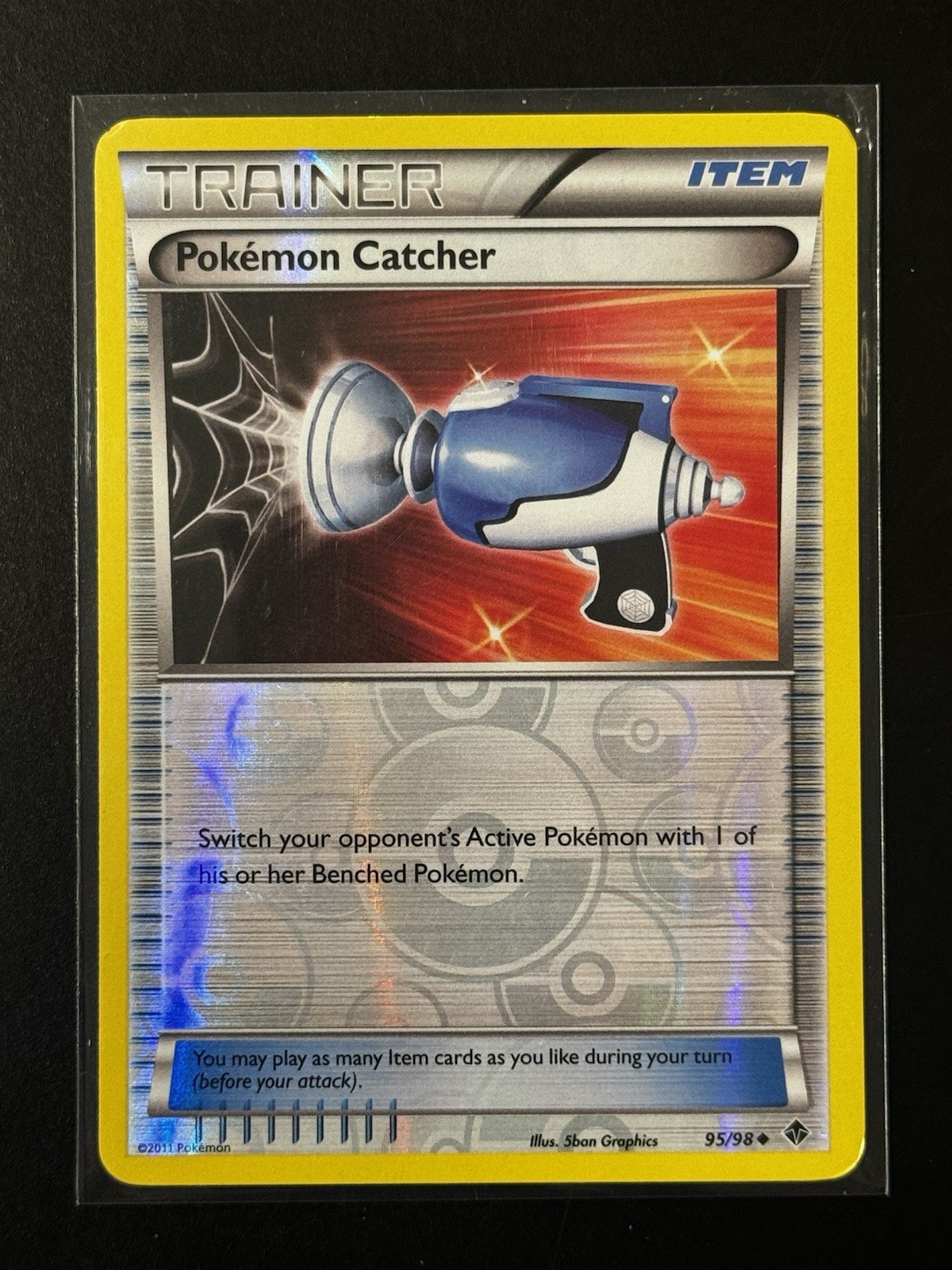 Pokemon - Pokemon Catcher - 95/98 Emerging Powers - Reverse Holo Uncommon - LP