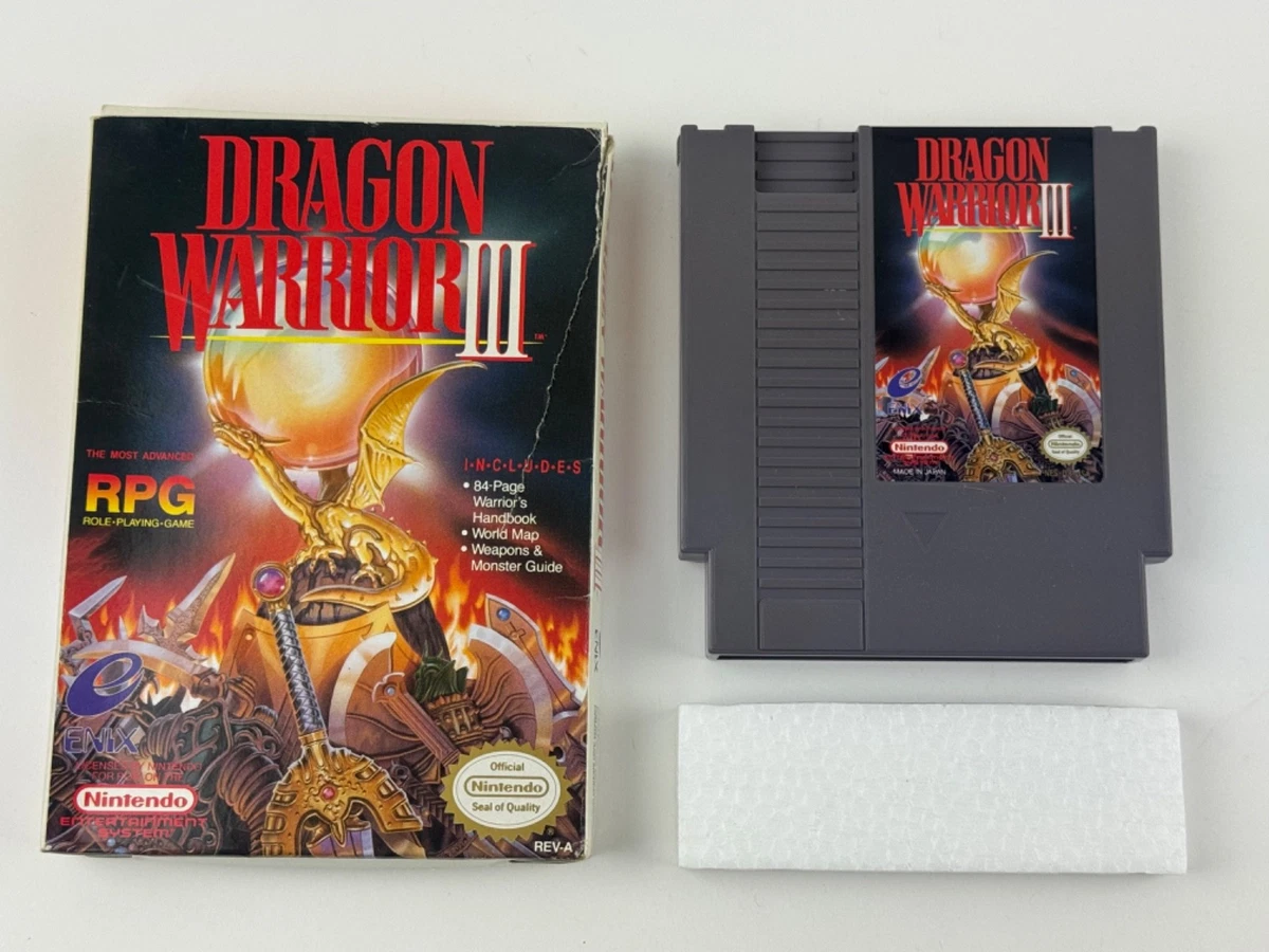 Dragon Warrior III Nintendo NES Video Games for sale - eBay