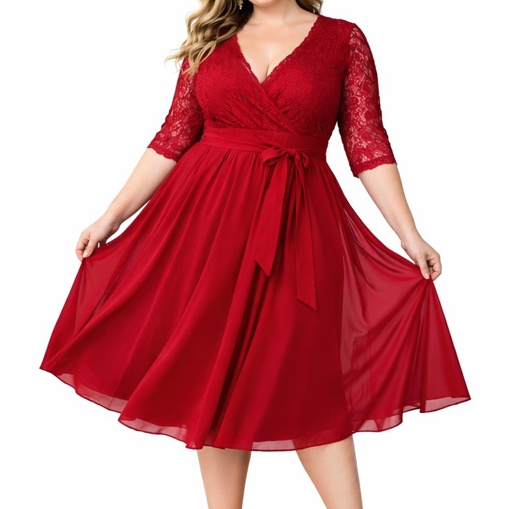 chinese dress ladies Coastal Daydream Lace Midi Dress – Josie's Boutique main image 1