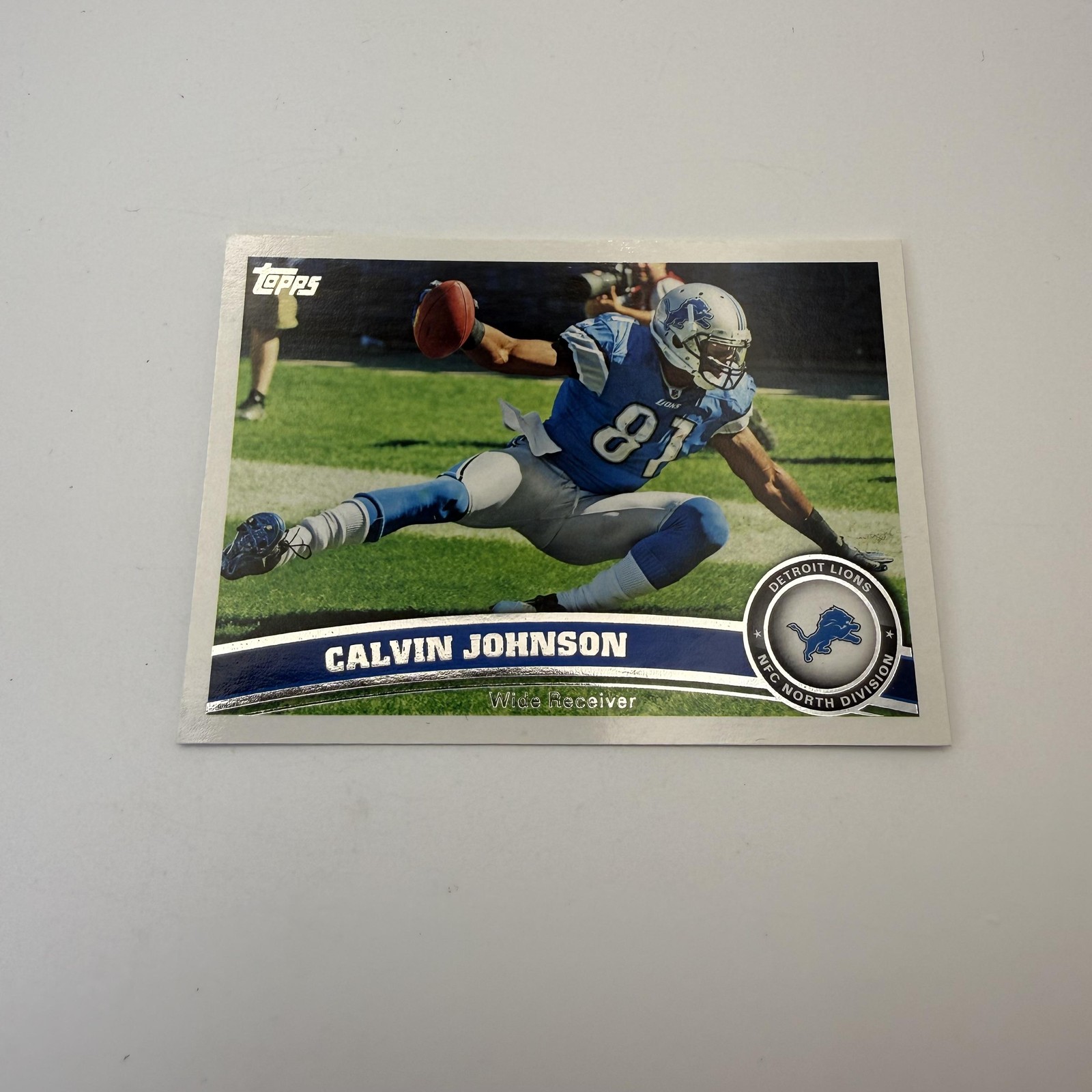 2011 Topps #80 Calvin Johnson