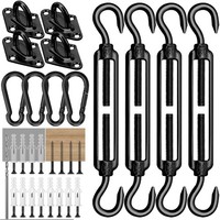 Robustes Sonnensegel Befestigungsset Edelstahl Hardware Kit FüR Dreieck Und