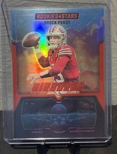 2025 Panini Rookies & Stars - Airborne Brock Purdy #21 Limited Red 66/99 