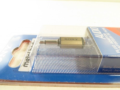 OEM Original Sony Metal Body Audio Plug Adaptor PC-236MS, Brand NEW, RARE!!! - Picture 5 of 6