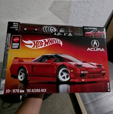 Mattel Brick Shop Hot Wheels Elite Series '90 Acura NSX JFT17 Te37