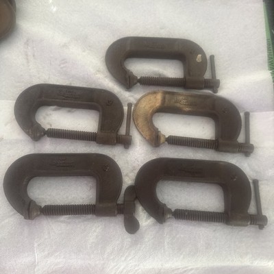 Vintage Jorgensen No.103 3.0'' Clamp. Set Of  5