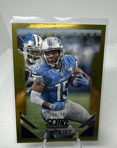 Golden Tate #242 2015 Panini Score card