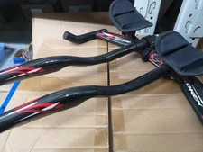 Token TK973 TT Time Trial Carbon Non-Sloping Carbon Aero Handlebar