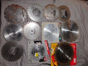 Circular Saw Blades Used Lot