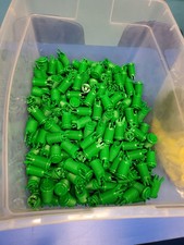 100 Arcade Video Game LIGHT GREEN ARCADE GAME Push Buttons-Super Low Price! image