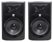  2 JBL 305PMKII 8" Powered Studio Reference Monitor Monitoring Speakers