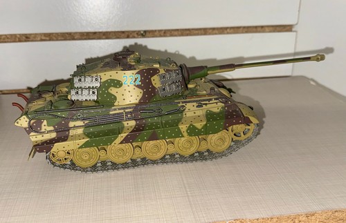 Minichamps Panzerkampfwagen VI King Tiger II 1:35 Scale Tank Ambush 1944 Diecast
