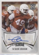 2021 Leaf Draft Auto Ta’Quon Graham #BA-TQG Auto 2qw