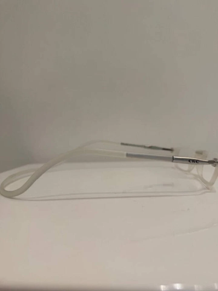 Gafas de lectura Clic Frosted Clear XL Hoya Lens 100% Authentic Clic Products - Image 4 of 4