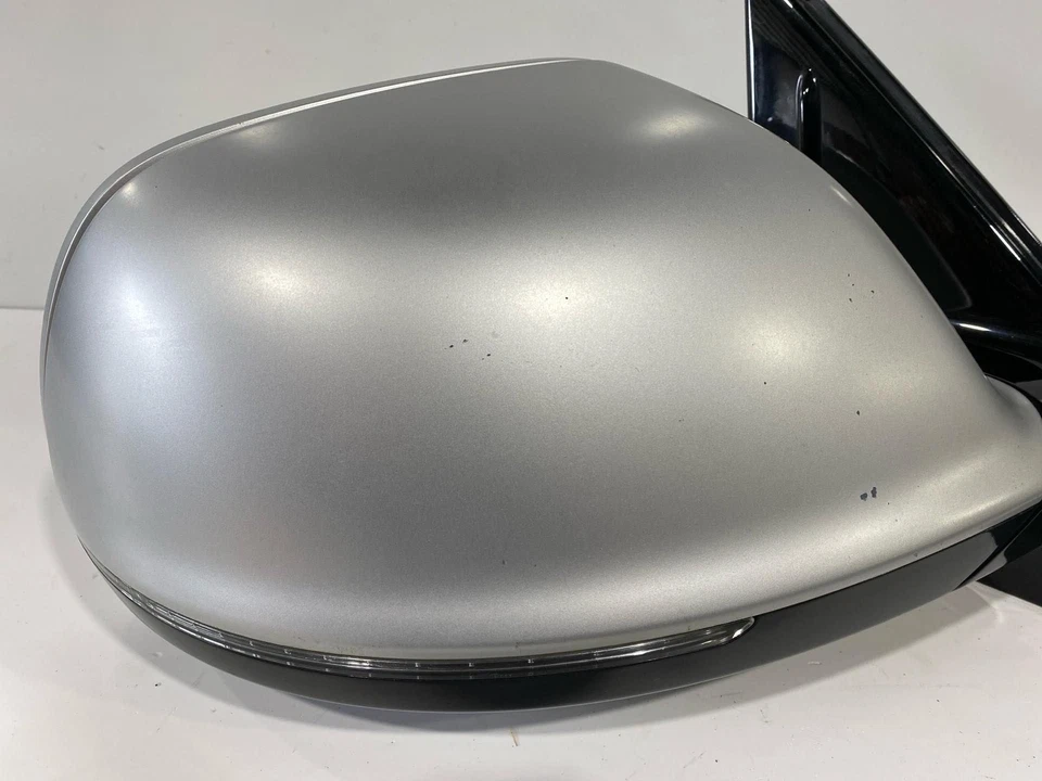 2015-2017 Audi SQ5 OEM Right Aluminum Door Mirror w/ Blind Spot Alert (TL) - Image 2 of 4