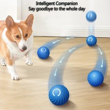 Interaktiver Hundespielzeug Ball elektrisch USB automatisch Beweglich für Hunde