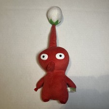 Vtg 2001 Sanei Red Pikmin Bud Plush Japanese GameCube Nintendo Banpresto Beanbag