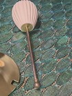 Vtg Brass Tone Smudge Pot Cauldron Fire Starter w/Lid And Pumice Wand — photo 6