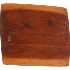 Handmade Exotic Wood Tree Hippie Boho Cool Cowboy 1980s Vintage Belt Buckle