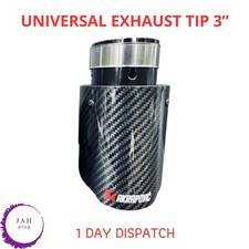 AKRAPOVIC EXHAUST TIP 3" OUTLET CARBON FIBRE FOR BMW 3 4 5 SERIES F10 11