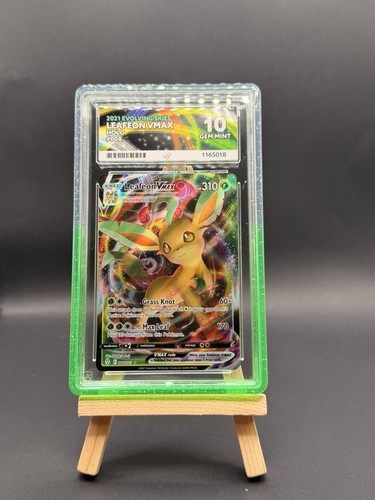 Leafeon VMAX graded ACE 10 for sale on eBay