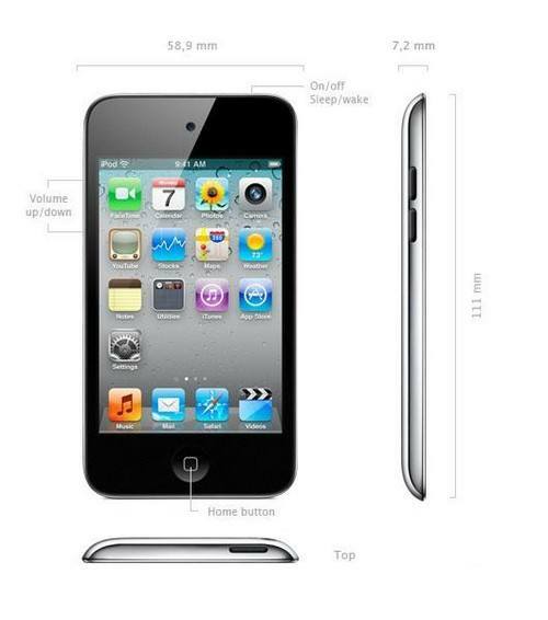 Apple iPod touch 4th Generation 8GB/16GB/32GB/64GB MP3