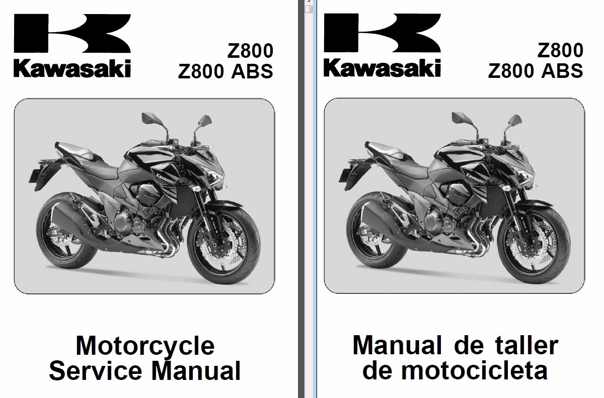 KAWASAKI Z800 (ZR800) SERVICE , Owner's & Parts Manual CD | eBay