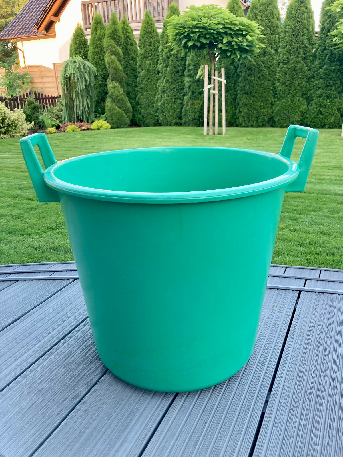 Stabiler 40-Liter-Garteneimer Mit Griff – Ideal Für Bau, Garten & Heimwerken