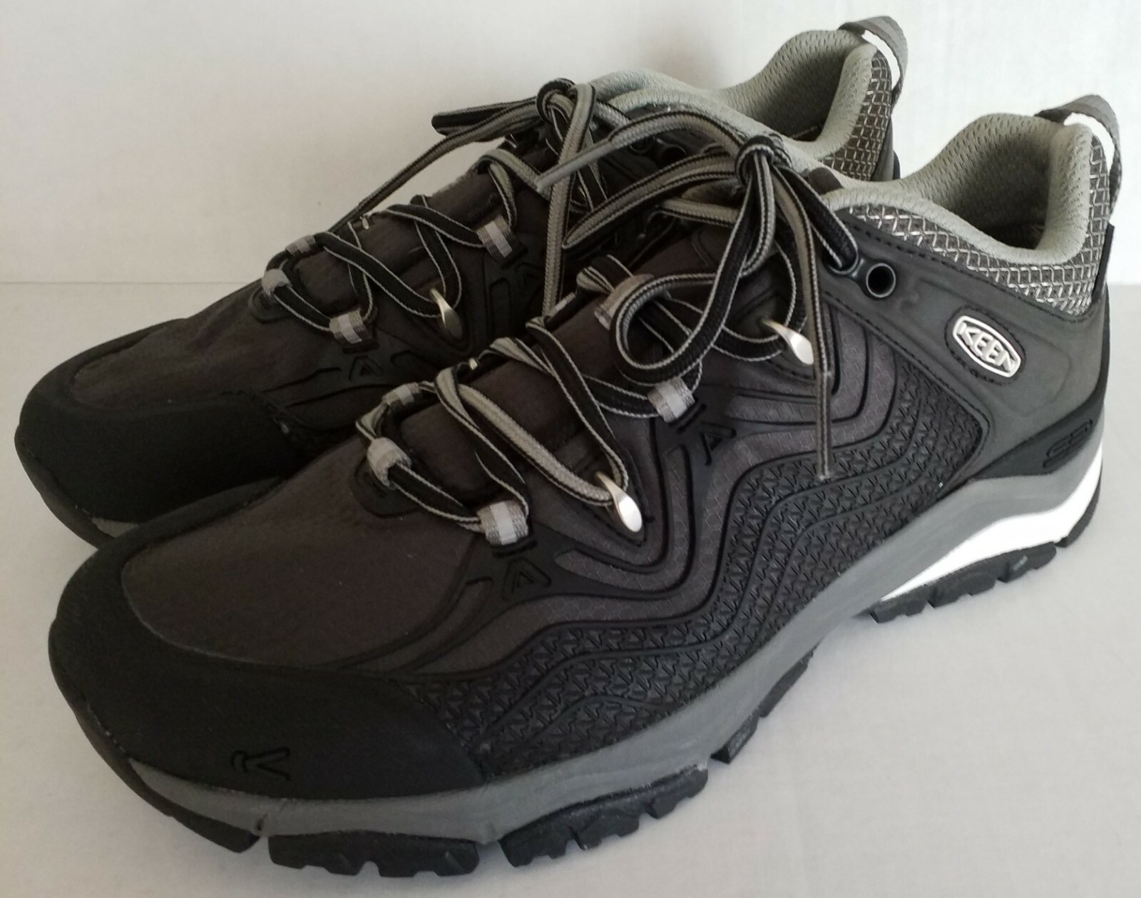 KEEN DRY Impermeabile Escursionismo Spettacolo Atletico Donna Taglia 8 5 NUOVO Nero