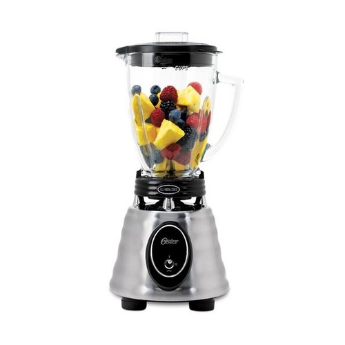 Oster BPCT02BA0000 6Cup Glass Jar 2Speed Toggle Beehive Blender