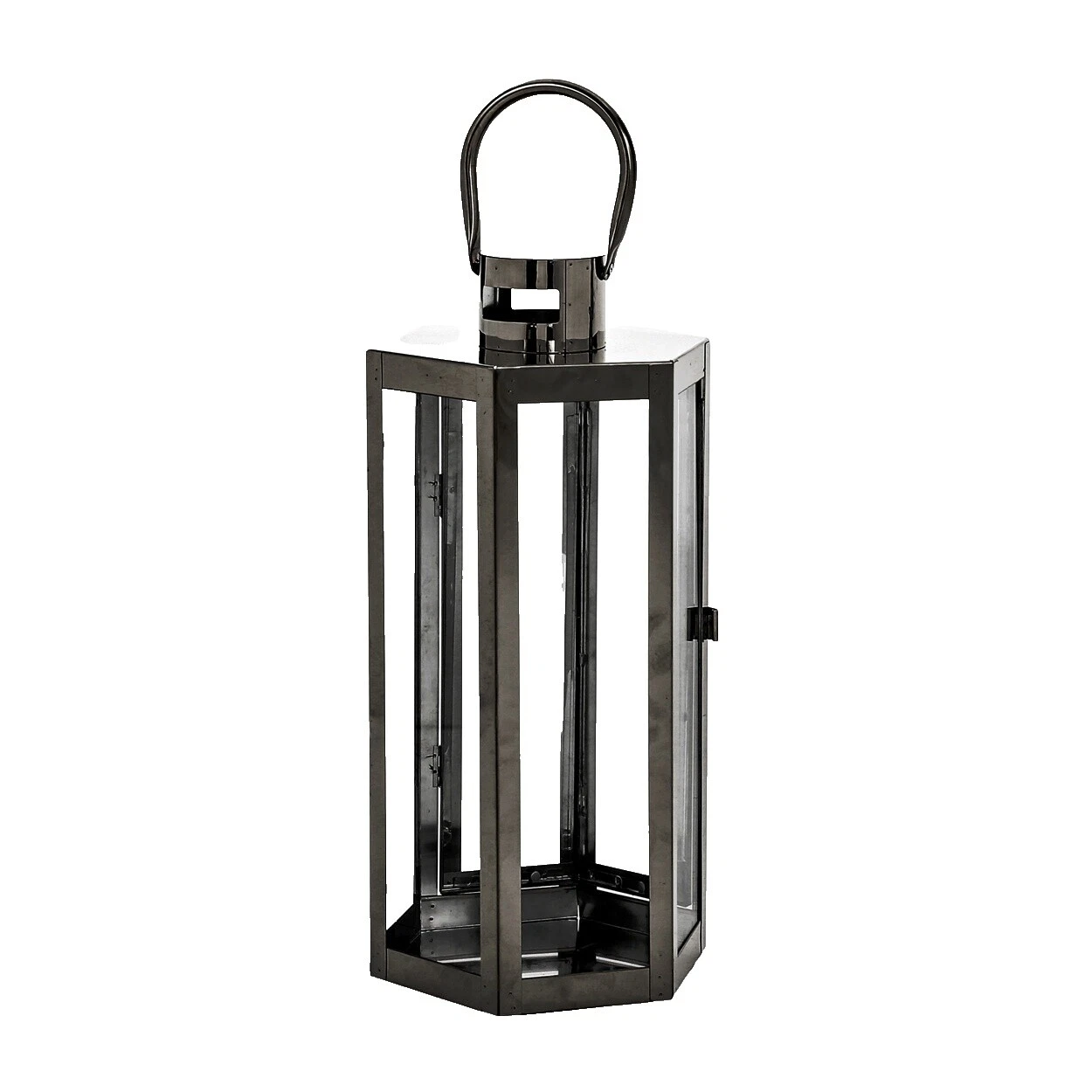 Linternas Vela contemporánea de acero inoxidable