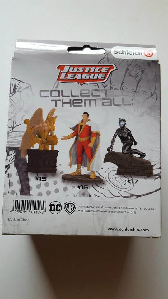 Shazam DC JLA #16 (2016 NUEVO OOP) #22554 Schleich 4,5" pintado a mano coleccionable Foto 4 de 4