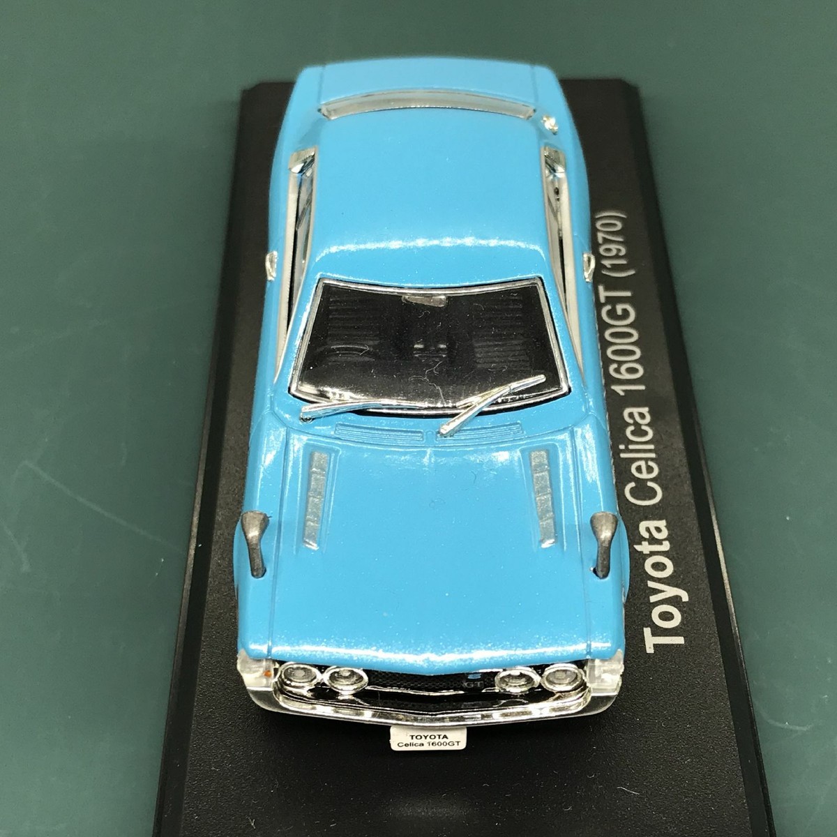 トサコレクション1/43 TOYOTA CELICA 1600GTV Toyota Celica 1600GTV (TA22) Green with Engine (Diecast Car