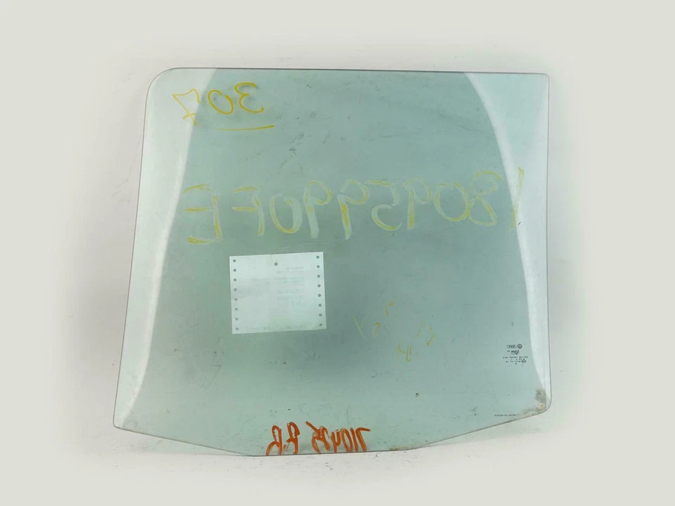 1993 - 1999 Volkswagen Jetta janela porta de vidro passageiro lado direito destro traseira fabricante de equipamento original - Imagem 2 de 4