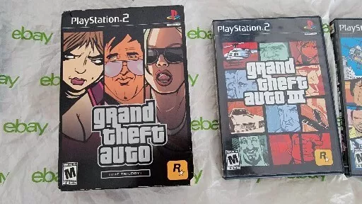 Grand Theft Auto: The Trilogy Rockstar Games PlayStation 2